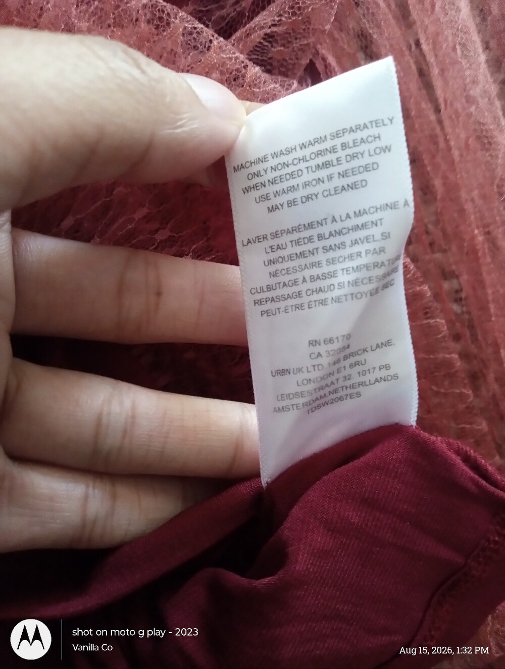 Anthropologie Tulle V-Neck Blouse Sheer Long Sleeve Pink Medium - Picture 8 of 9